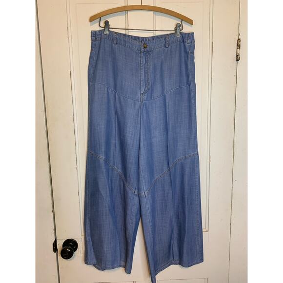 Current Air Wide Straight Wide Leg Trouser Pant. Size small. Great condition. - Picture 1 of 6